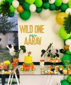 party in the white tent